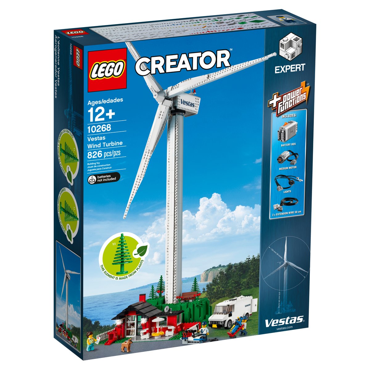 乐高 LEGO 10268 Vestas Wind Turbine｜创意百变高手系列（绝版现货）