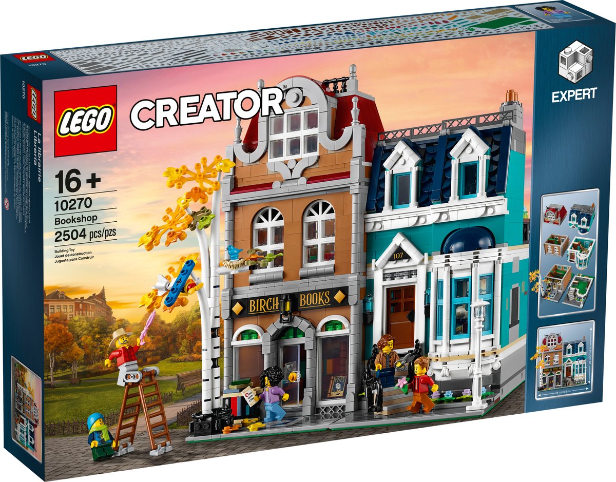 乐高 LEGO 10270 Bookshop｜创意百变高手系列（绝版现货）