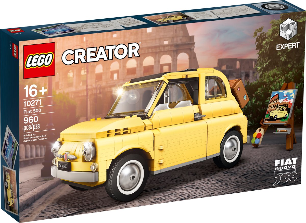 乐高 LEGO 10271 Fiat 500｜创意百变高手系列（绝版现货）