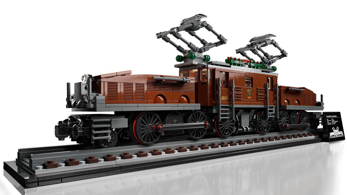 乐高 LEGO 10277 Crocodile Locomotive｜Icons（绝版现货）
