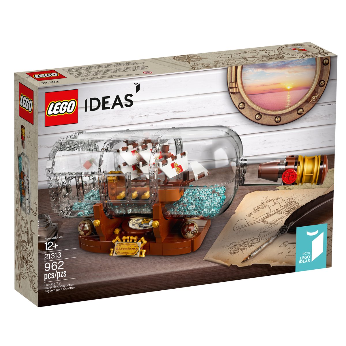 乐高 LEGO 21313 Ship in a Bottle｜IDEAS 系列（绝版现货）