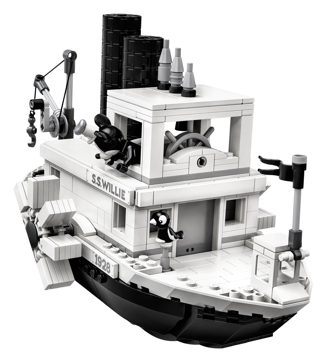 乐高 LEGO 21317 Steamboat Willie｜IDEAS 系列（绝版现货）