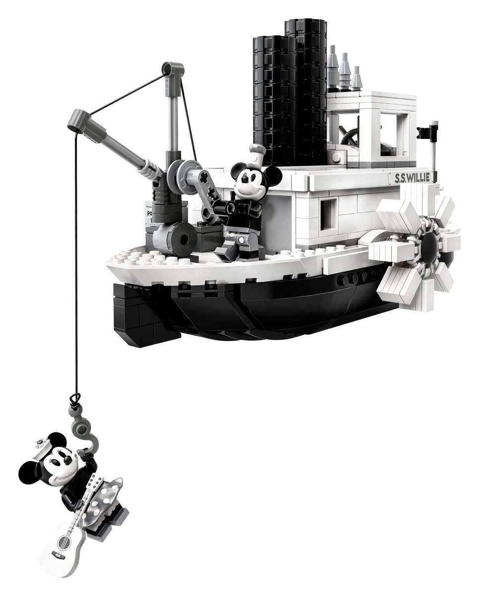 乐高 LEGO 21317 Steamboat Willie｜IDEAS 系列（绝版现货）