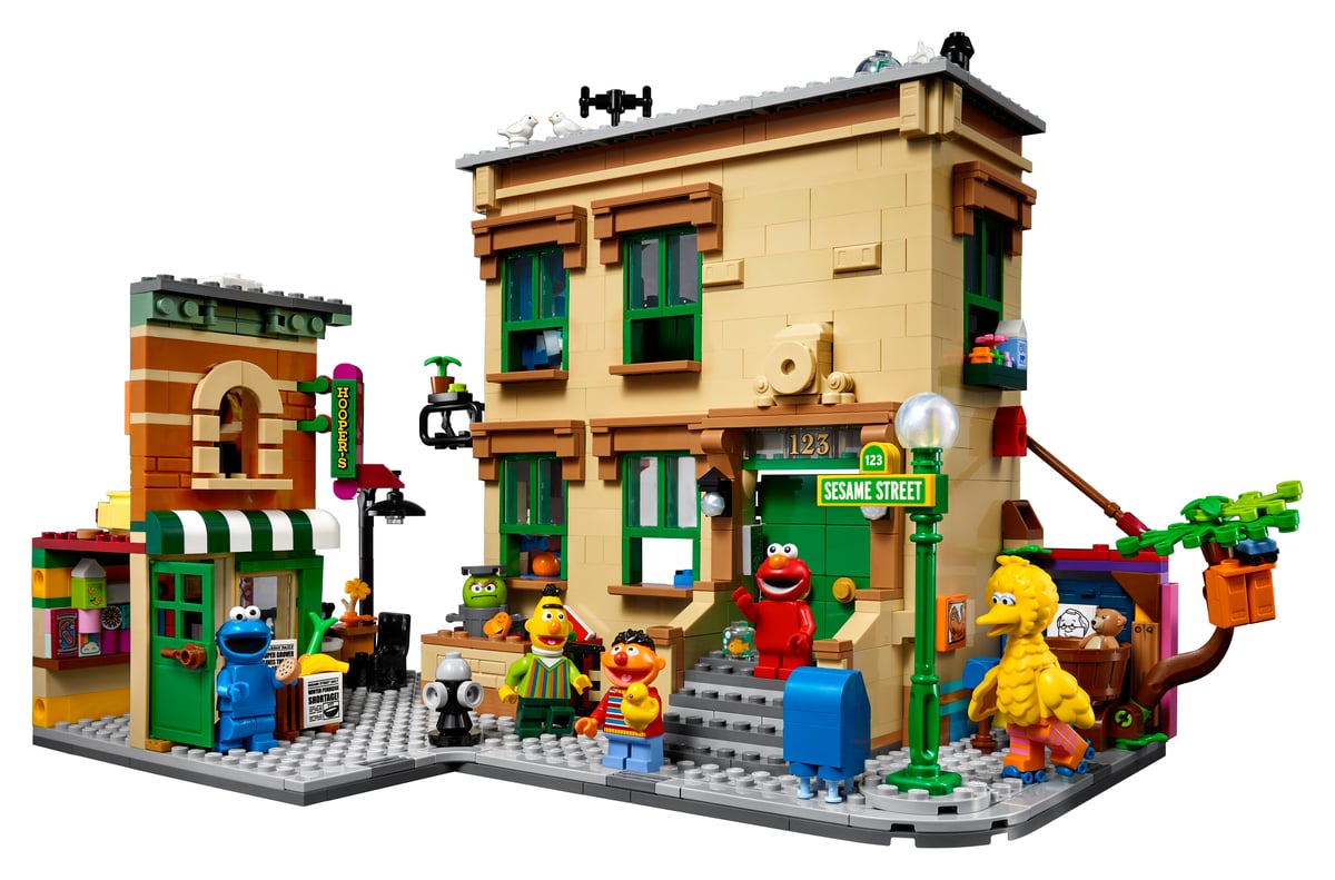 乐高 LEGO 21324 123 Sesame Street｜IDEAS 系列（绝版现货）
