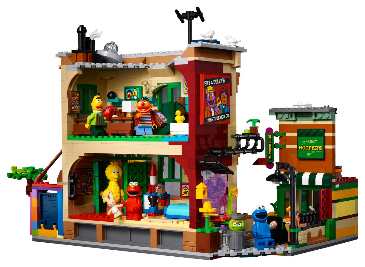 乐高 LEGO 21324 123 Sesame Street｜IDEAS 系列（绝版现货）