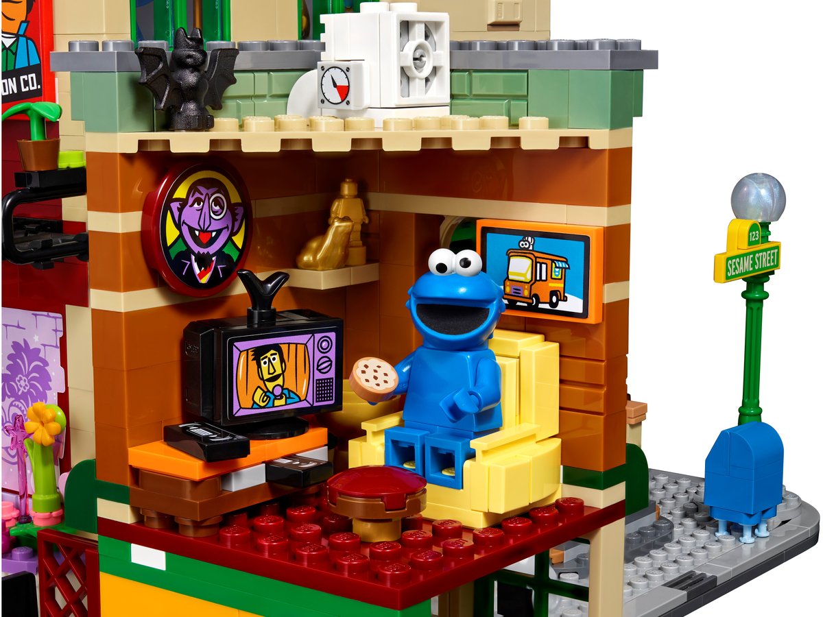 乐高 LEGO 21324 123 Sesame Street｜IDEAS 系列（绝版现货）