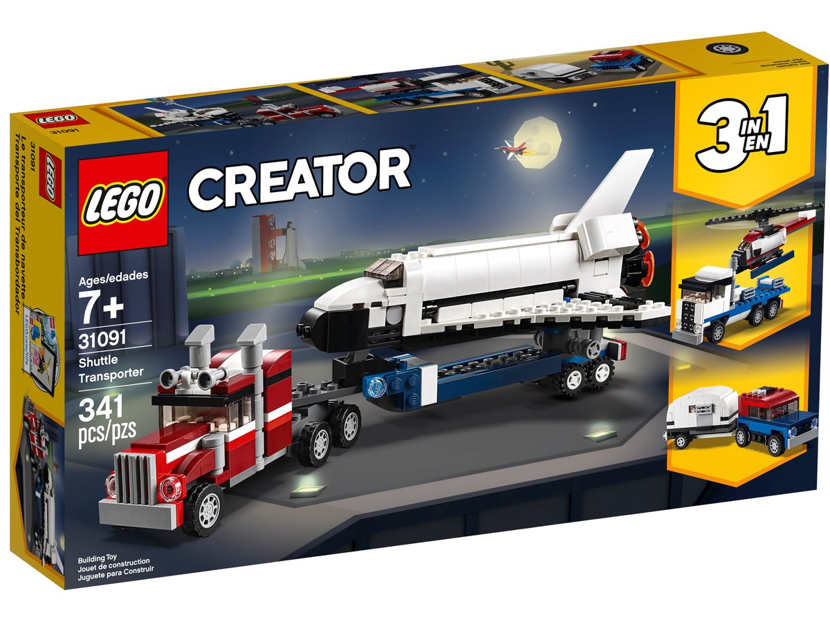 乐高 LEGO 31091 Shuttle Transporter｜创意百变系列（澳洲现货）