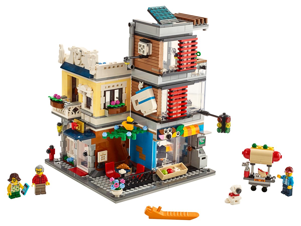 乐高 LEGO 31097 Townhouse Pet Shop & Café｜创意百变系列（绝版现货）