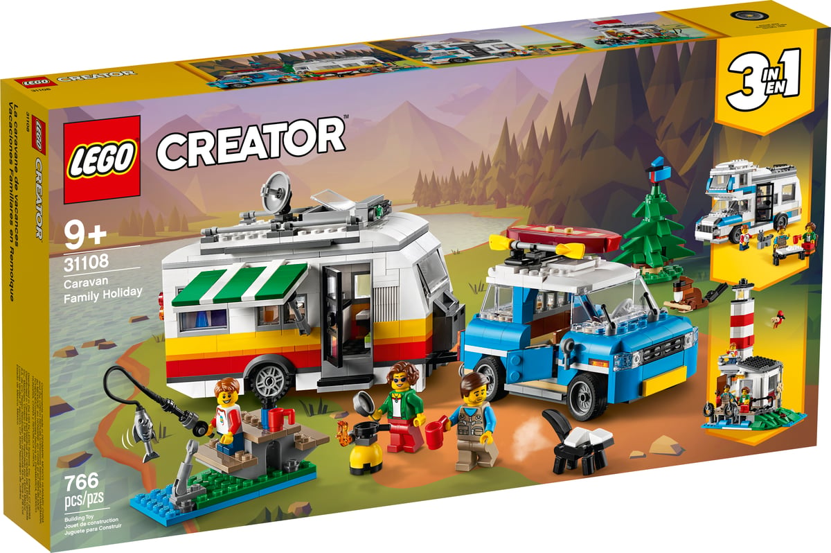 乐高 LEGO 31108 Caravan Family Holiday｜创意百变系列（绝版现货）