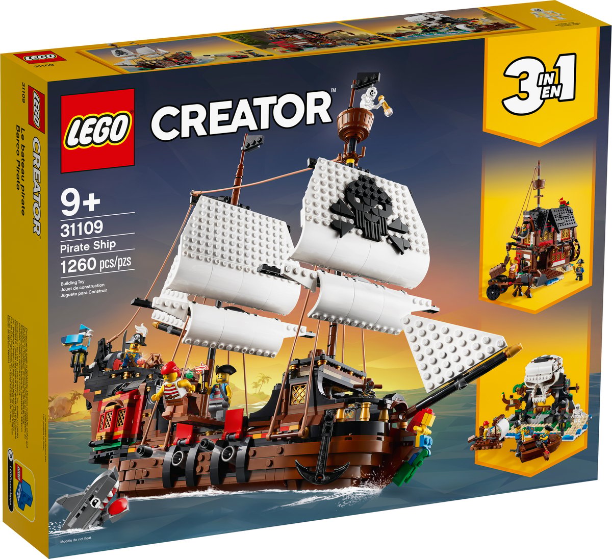 乐高 LEGO 31109 Pirate Ship｜创意百变系列（绝版现货）