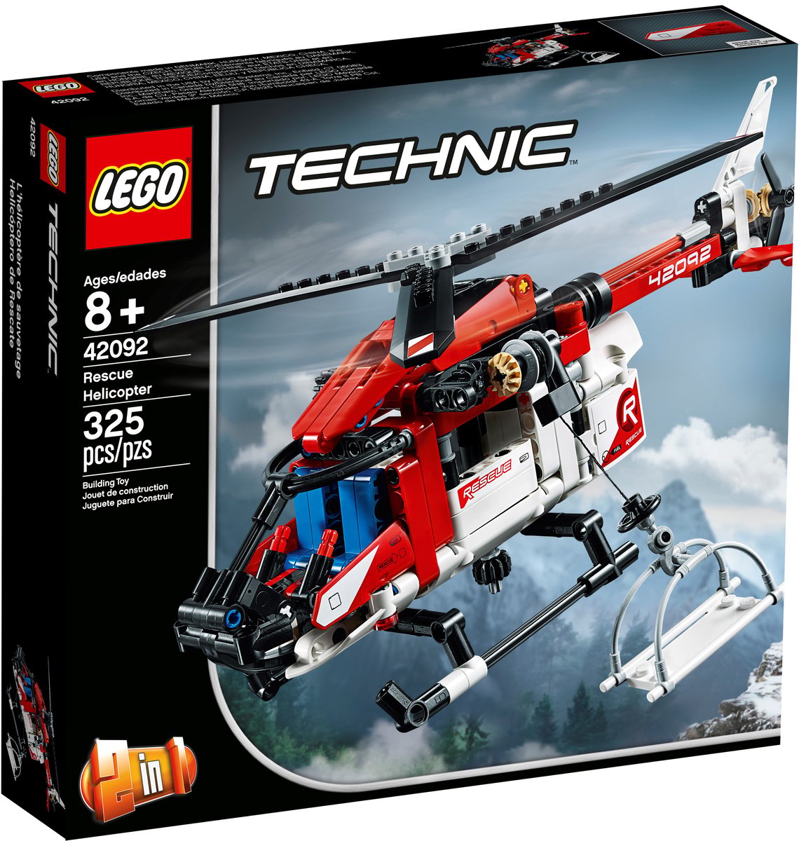 乐高 LEGO 42092 Rescue Helicopter｜机械组（澳洲现货）