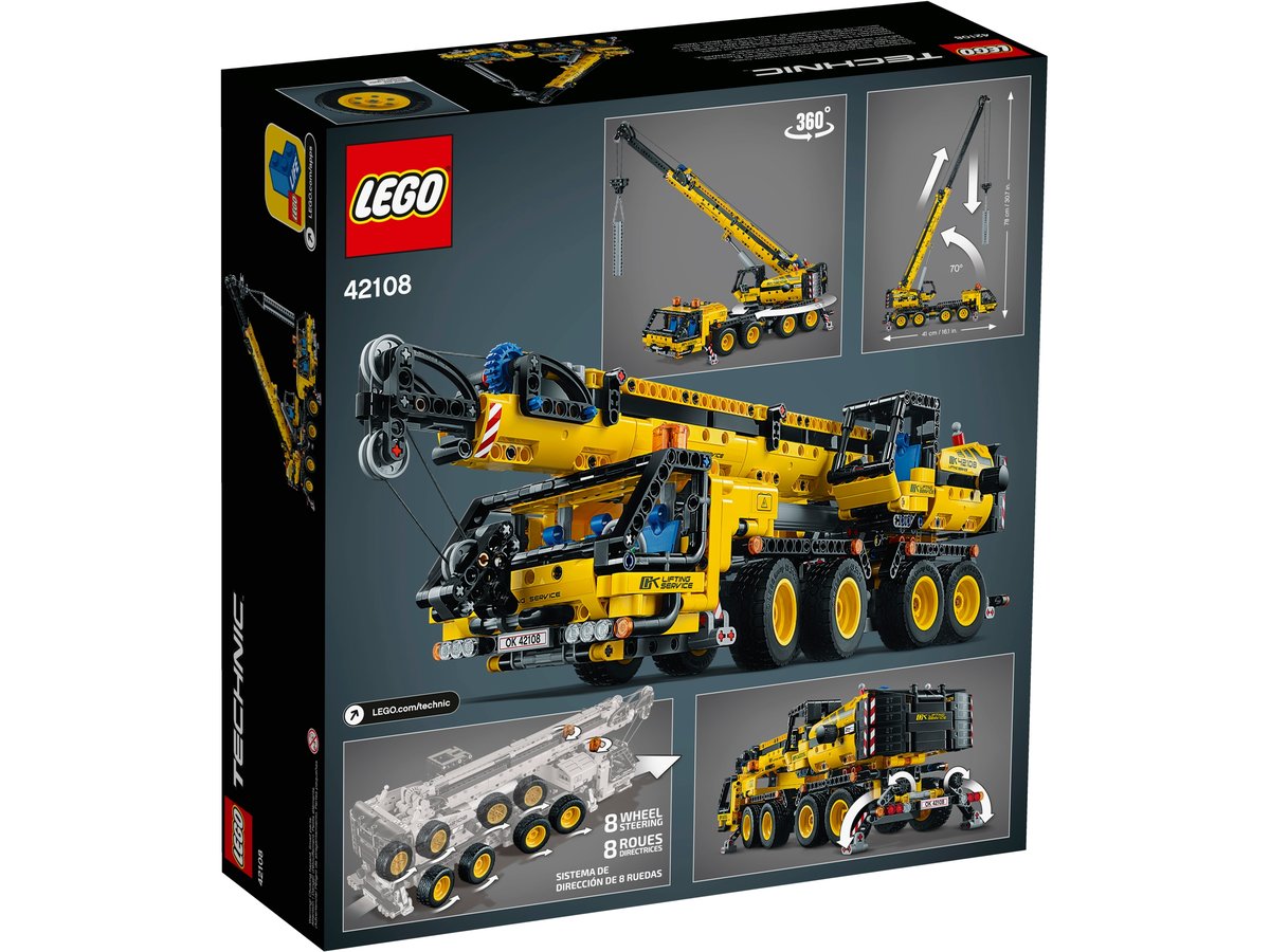 乐高 LEGO 42108 Mobile Crane｜机械组（绝版现货）