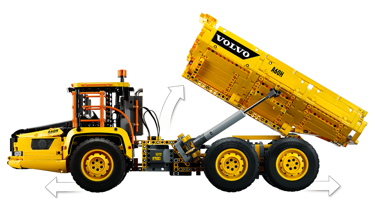 乐高 LEGO 42114 6x6 Volvo Articulated Hauler｜机械组（绝版现货）