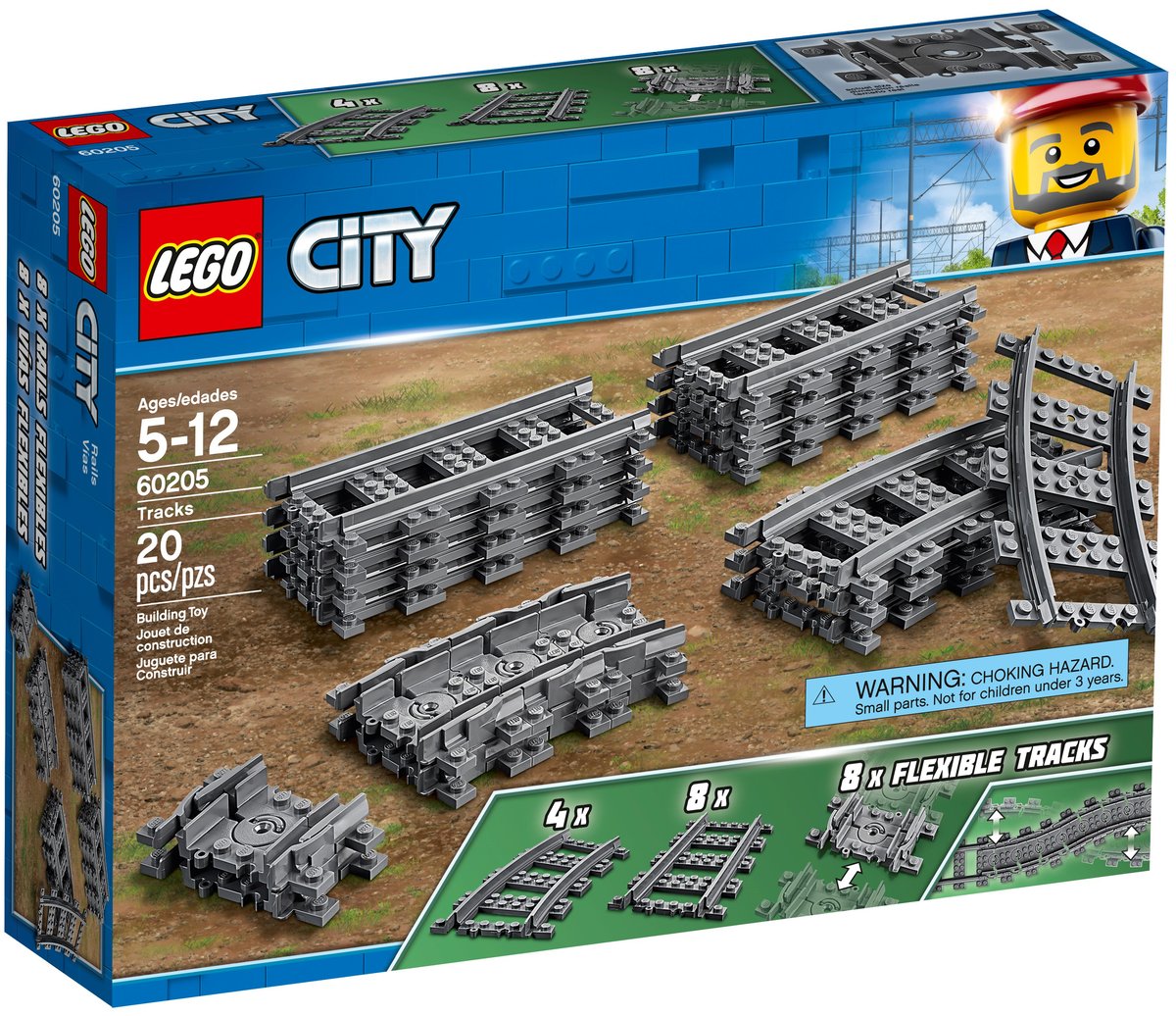 乐高 LEGO 60205 Tracks｜城市组（澳洲现货）