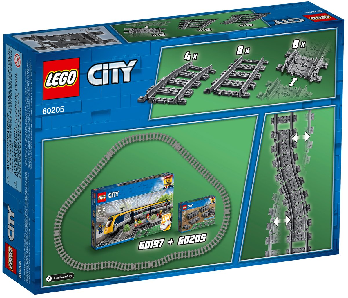 乐高 LEGO 60205 Tracks｜城市组（澳洲现货）
