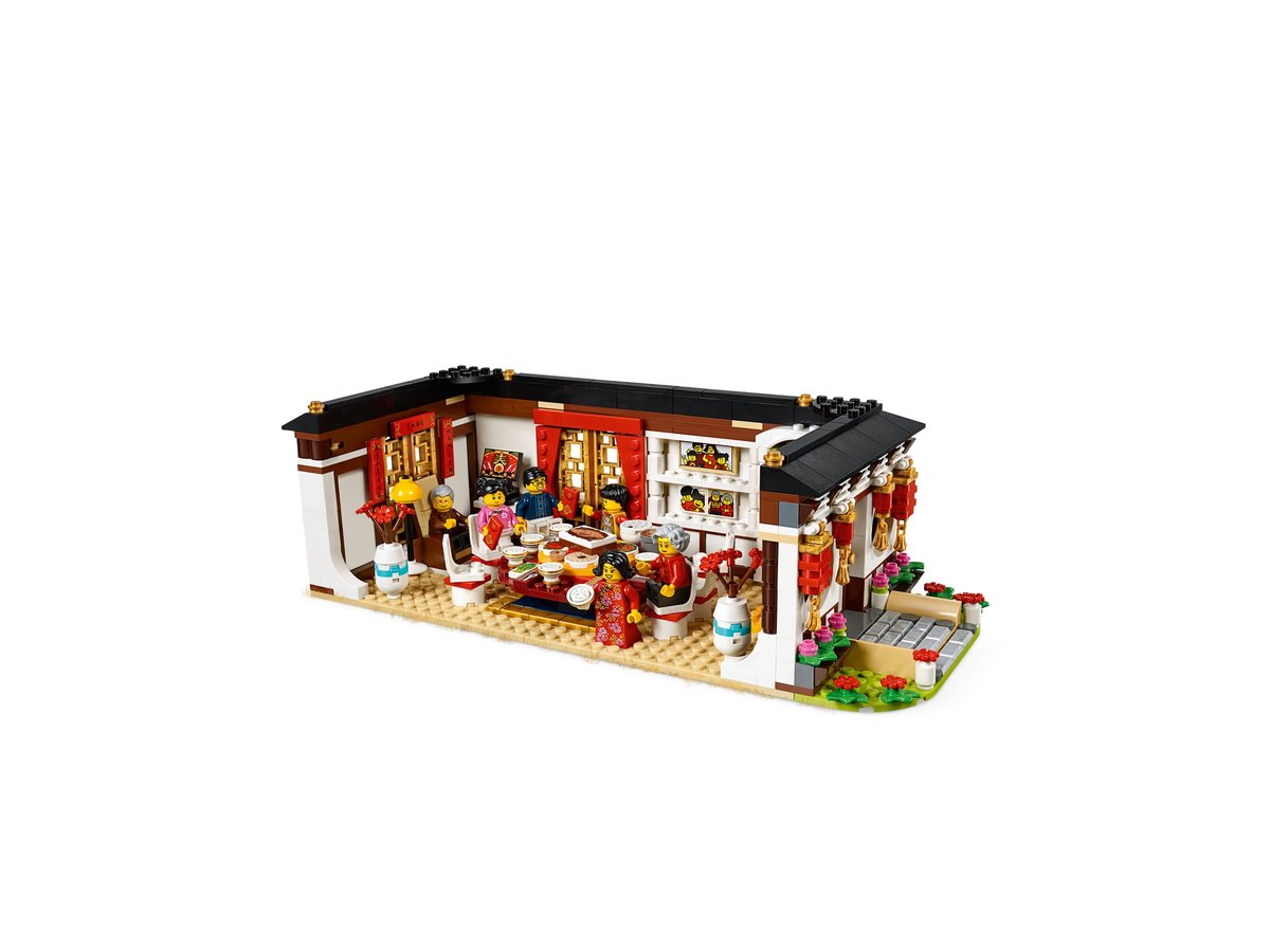 乐高 LEGO 80101 Chinese New Year's Eve Dinner｜节庆限定（绝版现货）