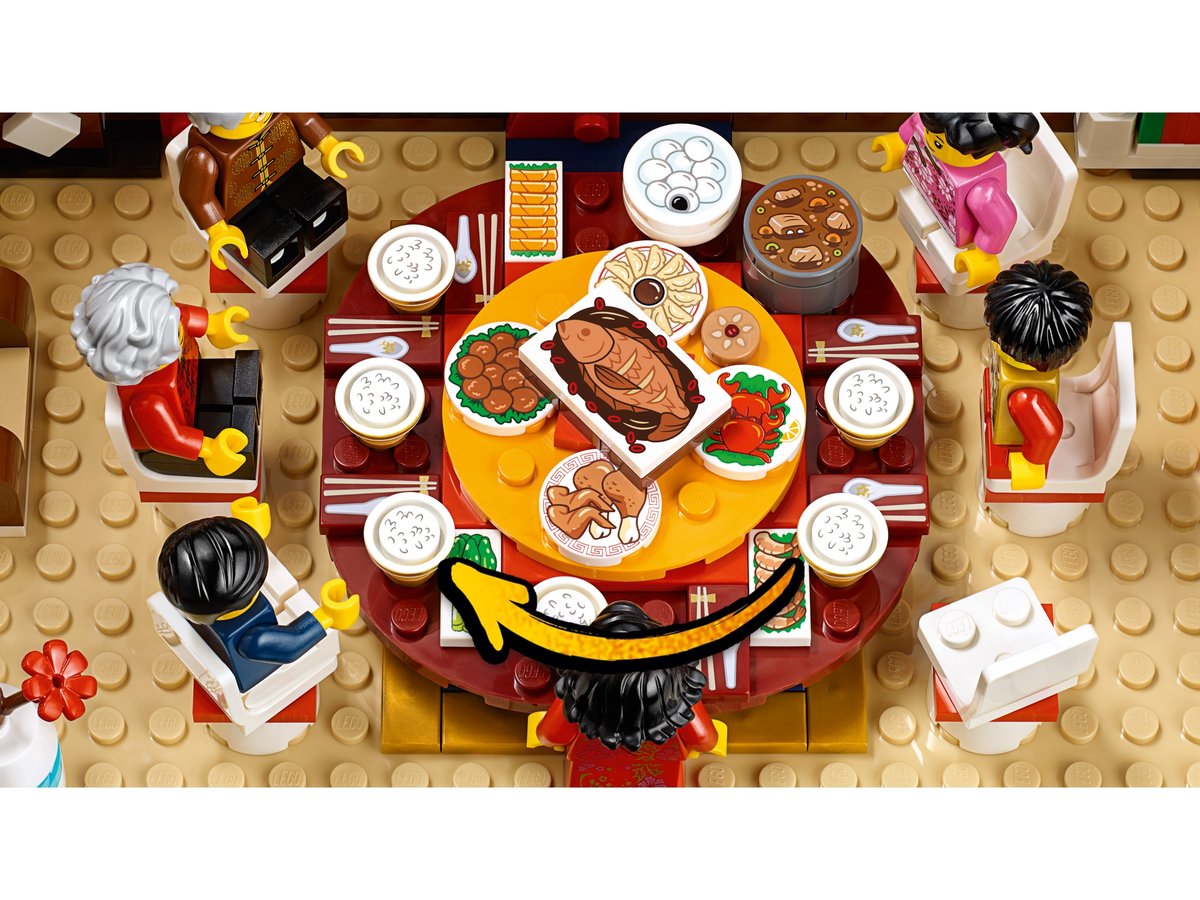 乐高 LEGO 80101 Chinese New Year's Eve Dinner｜节庆限定（绝版现货）
