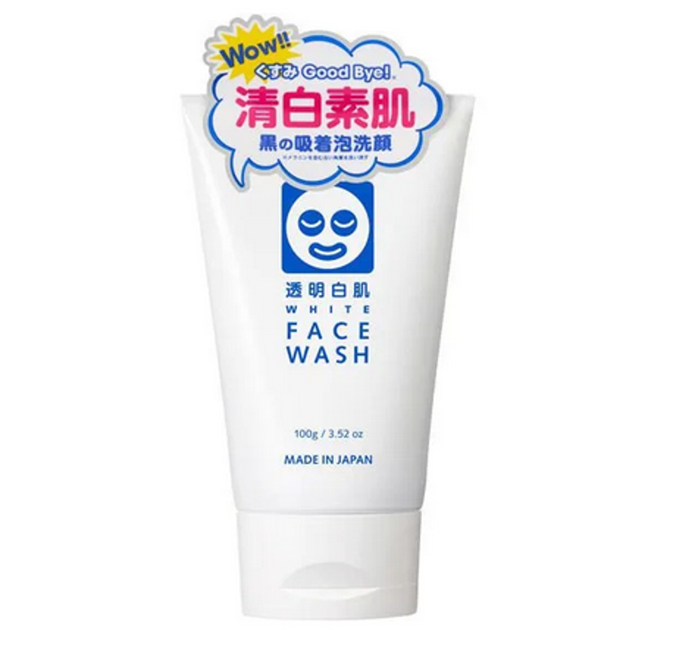 Ishizawa Laboratory Transparent White Skin White Face Wash 100g（石澤研究所 美白洗面奶）