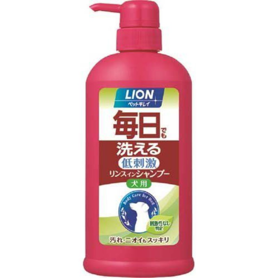 Lion 獅王 低刺激洗護二合一沐浴露 愛犬用550ml