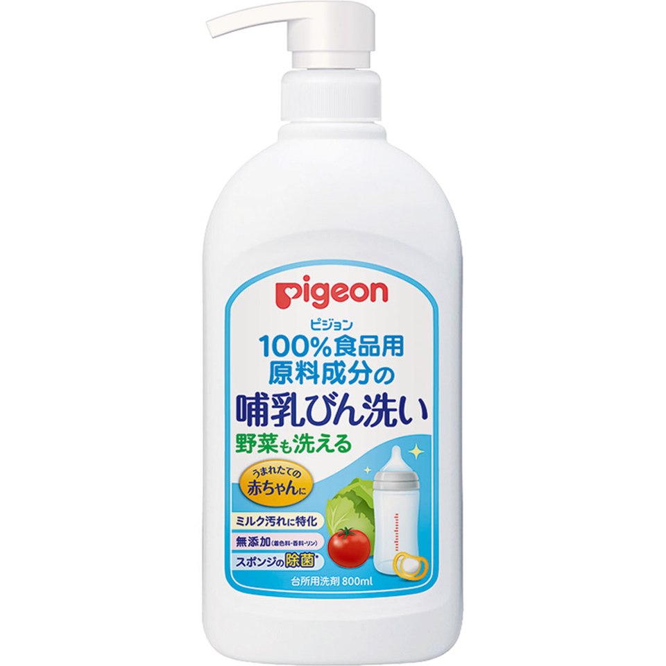 Pigeon Baby Bottle & Vegetable Fruit Wash Liquid 800ml (貝親果蔬清潔劑 )