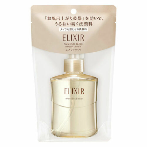 Elixir moist-in cleanser 140ml（怡爾斯2合潔面凝膠）