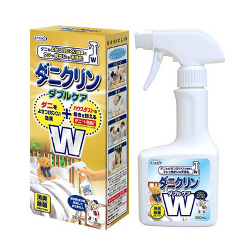 UYEKI DaniClin W Care Dust Mite Repellent 250ml（除蹣清潔噴 雙效殺菌）