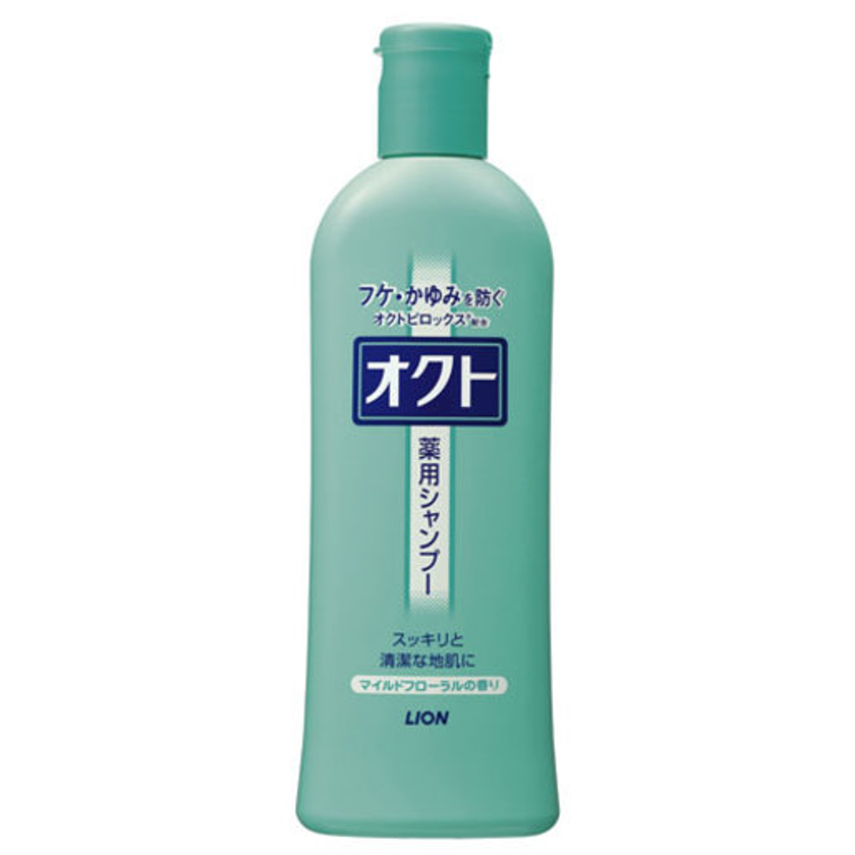Lion Oct Medicated hair shampoo 320ml（獅王防屑止癢藥用洗髮水）