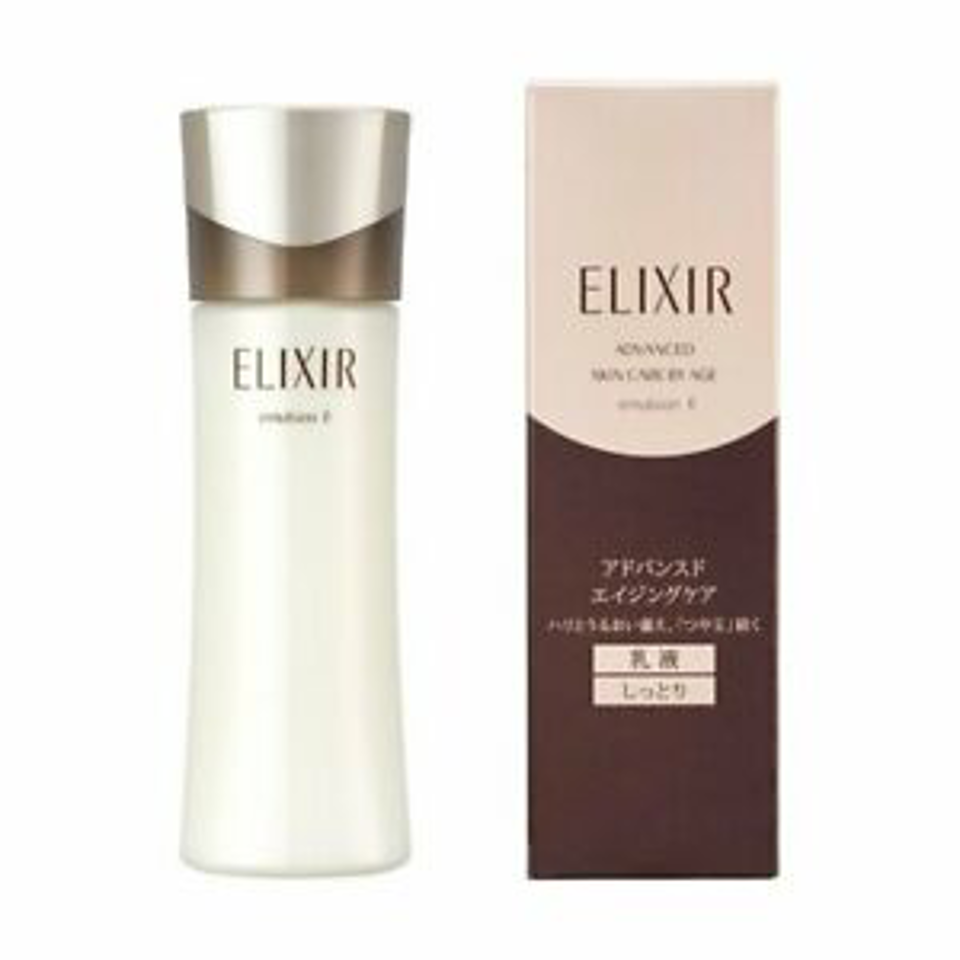 Shiseido Elixir Advanced Emulsion II Liquid Milky Lotion 130ml (怡丽丝尔黑金乳液II滋潤)