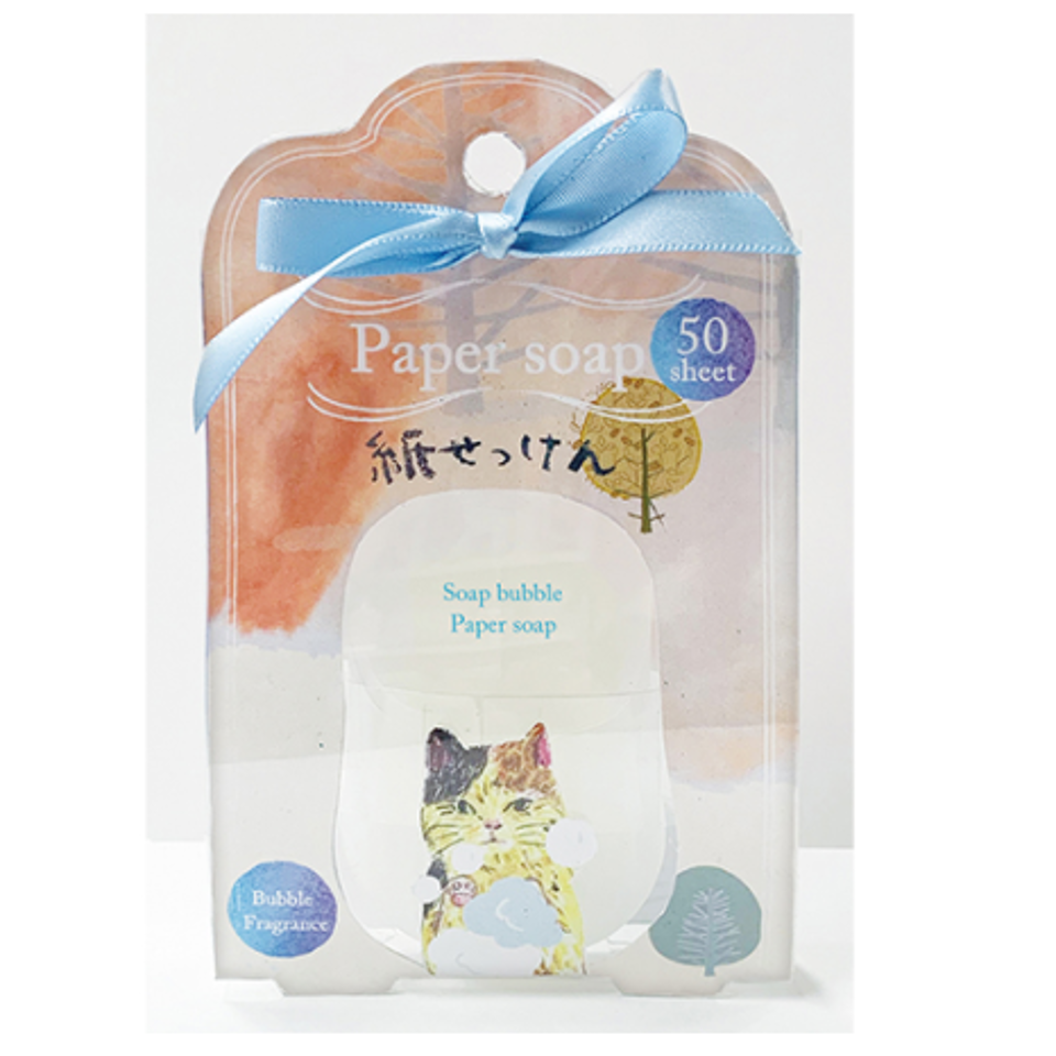 Papersoa 一次性香皂隨身50片 皂香