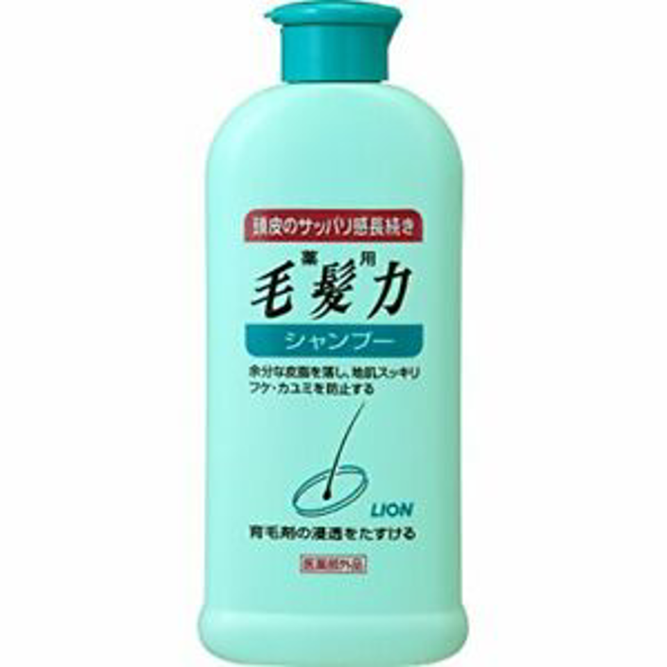 Lion Medicated Hair Power Shampoo (獅王毛髮力去屑止癢洗髮水)