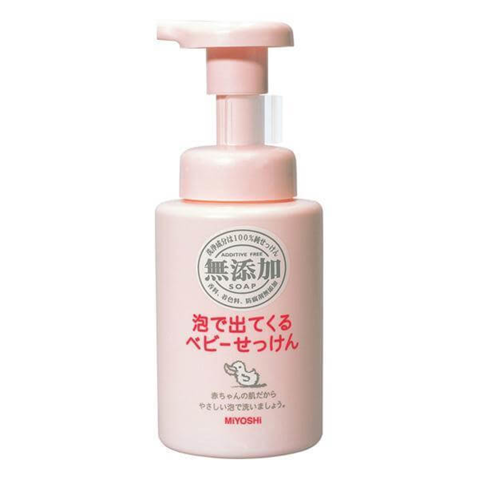 MIYOSHI Additive-Free Baby Foaming Face/Body Wash 250ml（三芳兒童洗面奶/全身可用）