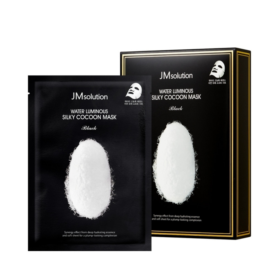 JM Solution Water Luminous Silky Cocoon Mask 10pcs（白蠶絲面膜）