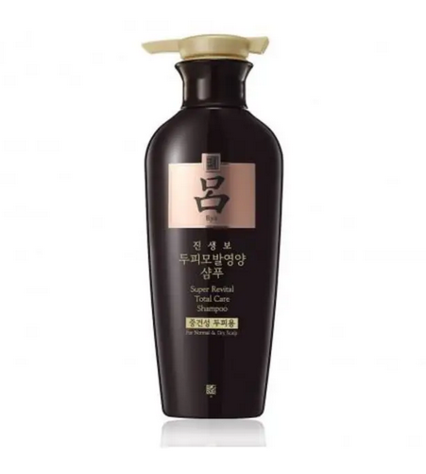 RYO Ginsengbo Super Revital Total Care shampoo 400ml（黑呂洗髮水）