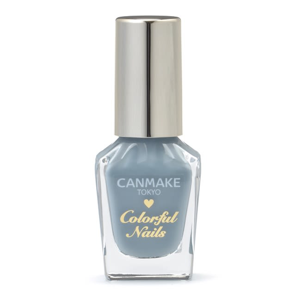 Canmake Colorful Nails N28 Smoky Aqua（井田指甲油霧霾藍）