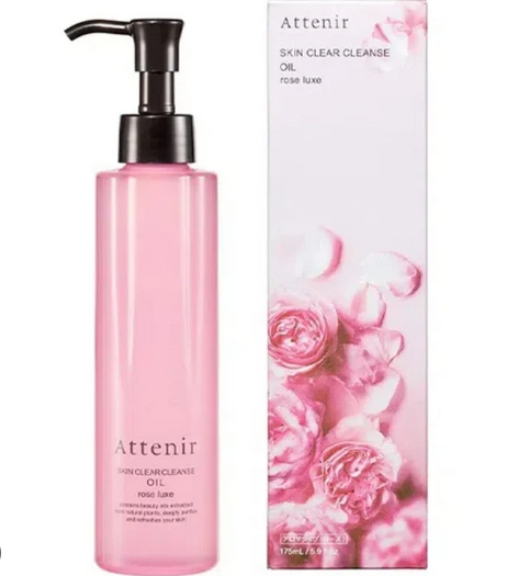 Attenir Rose Luxe Skin Clear Cleanse Oil 175ml (艾天然雙潔淨植物卸妝油 玫瑰)