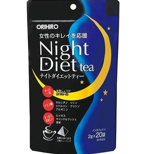 Orihiro Night Diet Tea 2g × 20 Bags（夜間塑身茶包）2027.03
