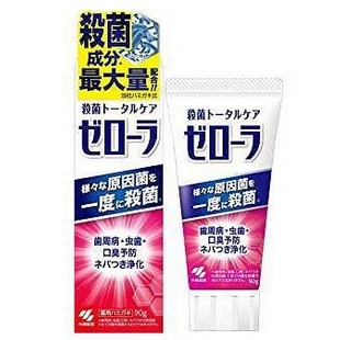 Kobayashi Zerora Paste Medicated Toothpaste 90G Medical Mint（小林製藥zerora牙周護理防蟲殺菌藥用牙膏）