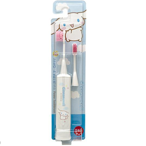 Sanario Minimum Cinnamoroll Hapika DBK-5WCR Electric Toothbrush with Replacement Brush (玉桂狗電動牙刷粉色 3歲以上)